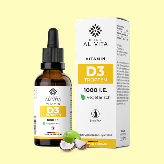 Vitamin D3 1000 (50ml flüssig) - 1000 I.E. pro Tropfen