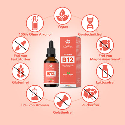 Vitamin B12 Tropfen - 10ml für Kinder